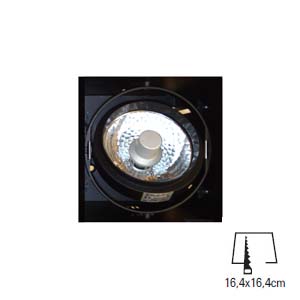 Kardan Trimless AR111 (1х1)