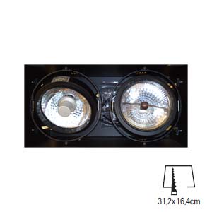 Kardan Trimless AR111 (1х2)